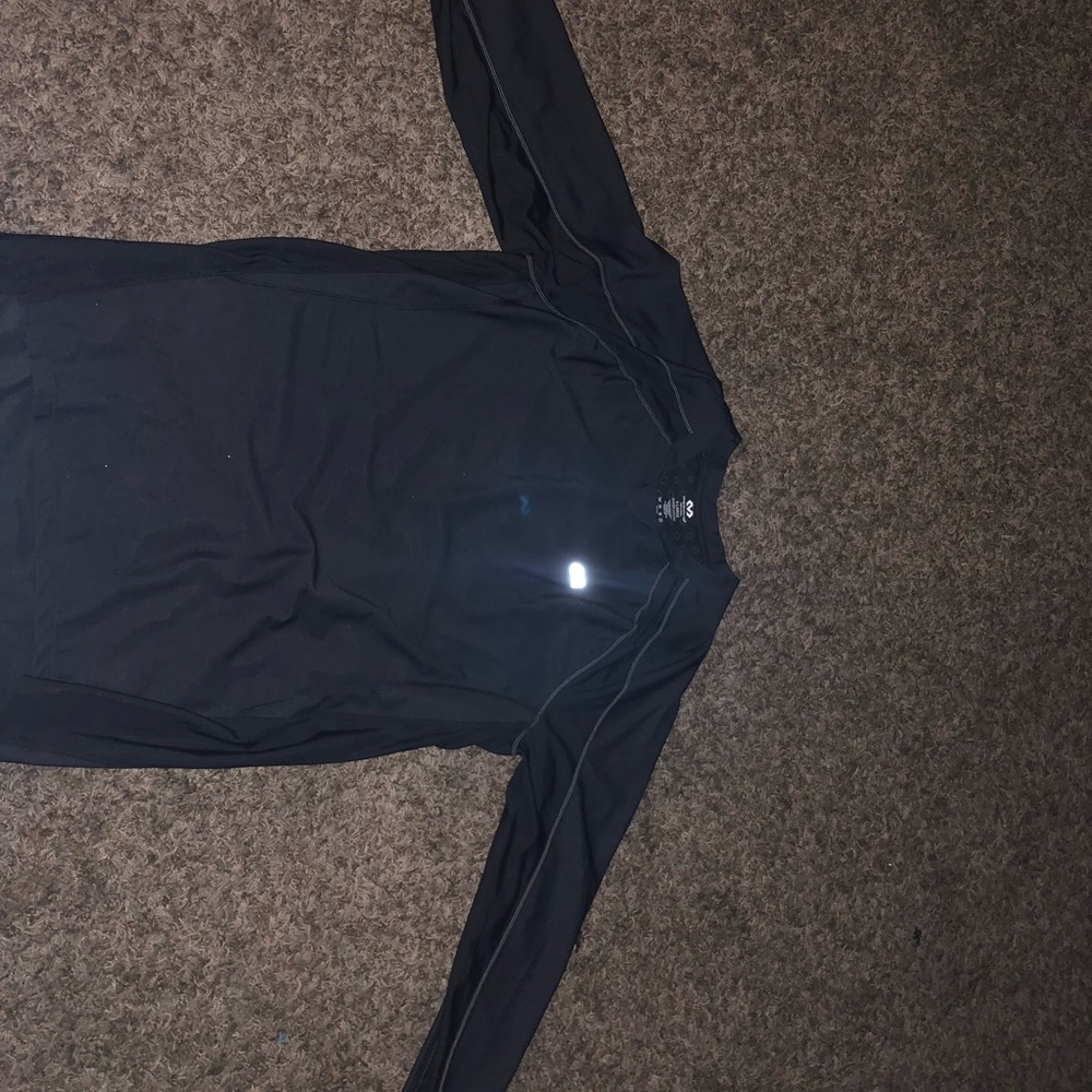 Black compression shirt
